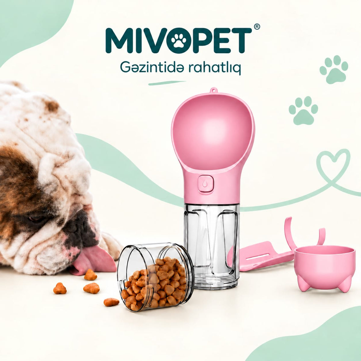 MIVOPET 4-ü-1-də Gəzinti Dəsti