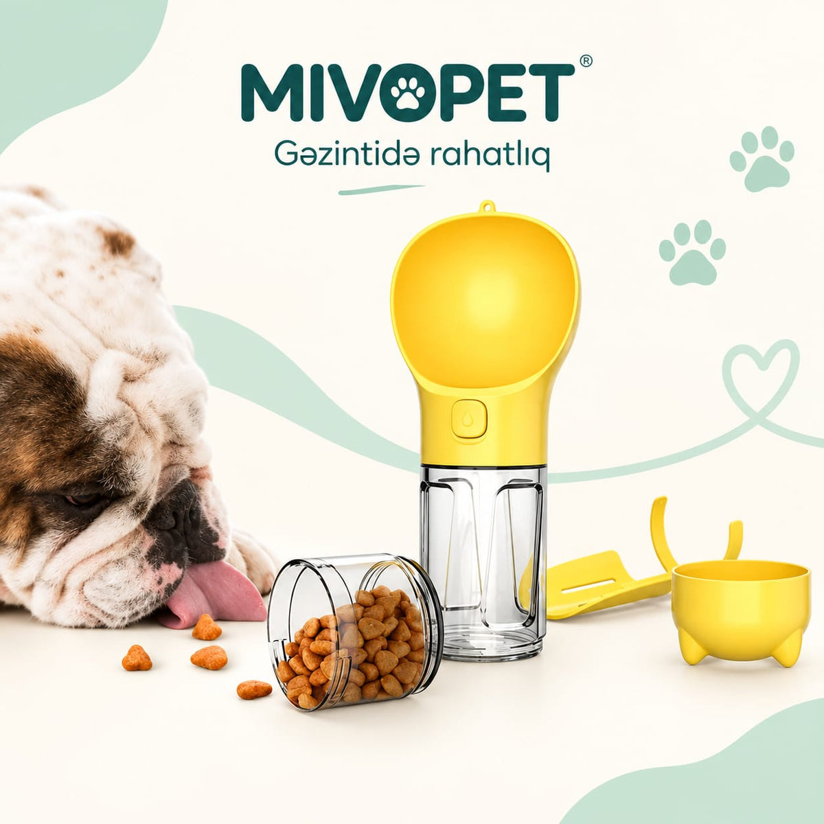 MIVOPET 4-ü-1-də Gəzinti Dəsti