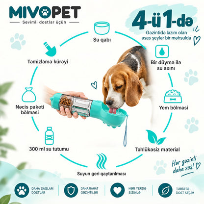 MIVOPET 4-ü-1-də Gəzinti Dəsti