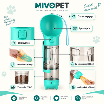 MIVOPET 4-ü-1-də Gəzinti Dəsti
